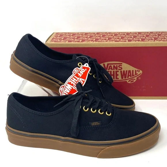 Sepatu Vans Authentic Vans Lows VANS Authentic Black Rubber